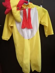 Kids Costumes to Hire - Chicken Onesie Child